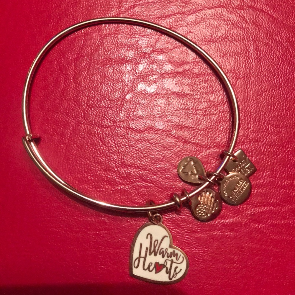 Alex & Ani | Rose gold “Warm Hearts”
